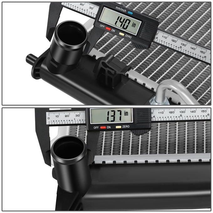 13387 Replacement Radiator <br> 09-14 Hyundai Genesis 4.6L 5.0L