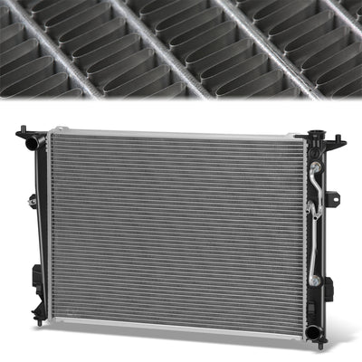13387 Replacement Radiator <br> 09-14 Hyundai Genesis 4.6L 5.0L