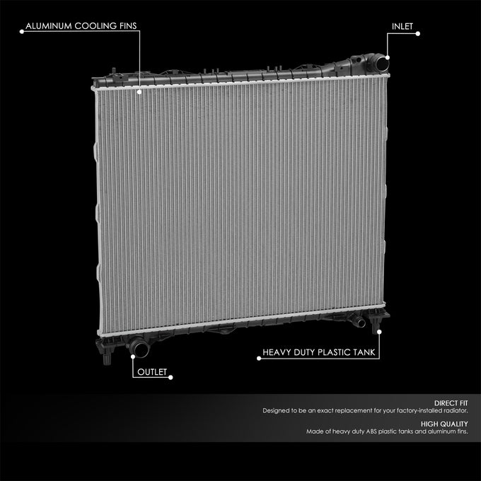 13433 Replacement Radiator <br> 13-23 Rover Range Rover Sport Range Rover