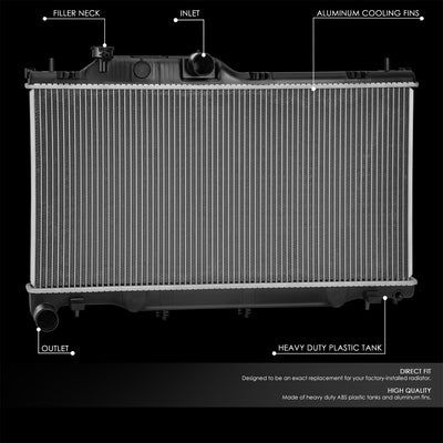13461 Replacement Radiator <br> 15-19 Subaru Legacy, Outback