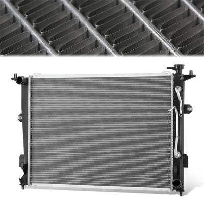 Factory Style Aluminum Core Radiator <BR>12-16 Hyundai Equus
