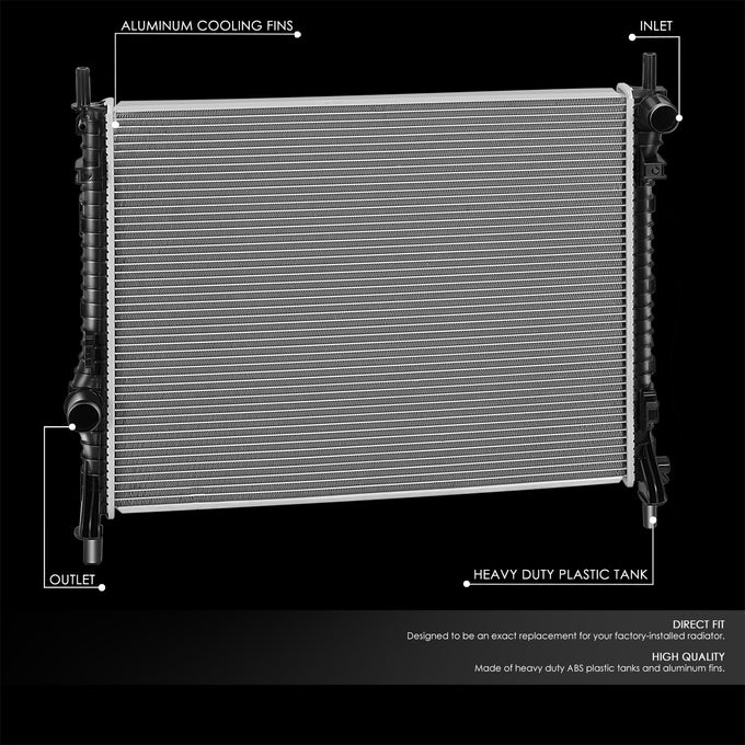 13486 Replacement Radiator <br> 15-23 Ford Mustang 5.0L