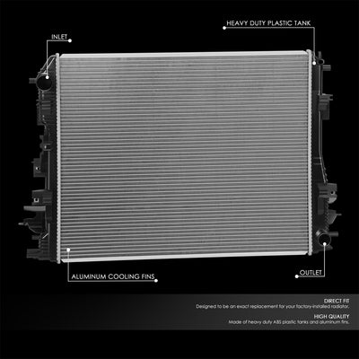 13493 Replacement Radiator <br>14-18 Ram 1500 2500 3500, 2019 Classic