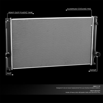 13514 Replacement Radiator<br>15-17 Lexus Nx200T, 18-21 Nx300