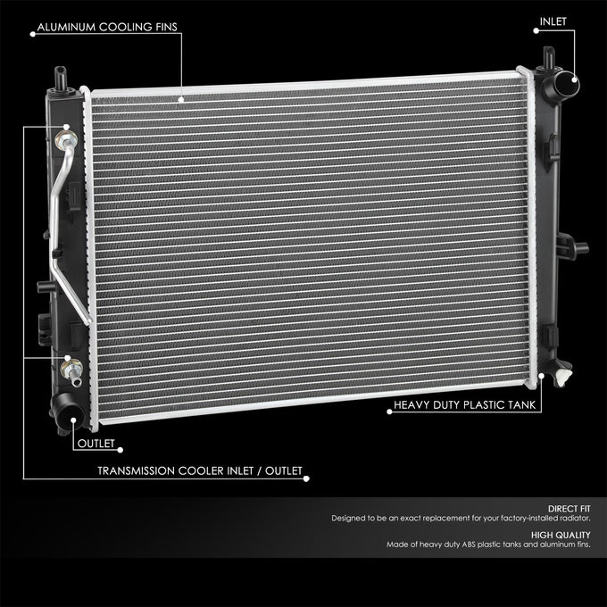 13572 Replacement Radiator<br>16-23 Mazda MX-5 Miata