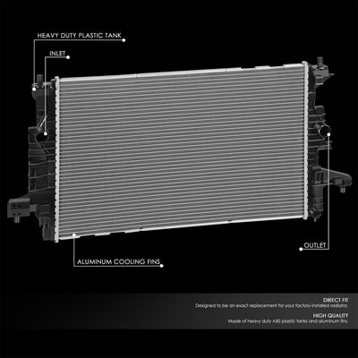 13588 Replacement Radiator <br> 16-19 Chevy Volt