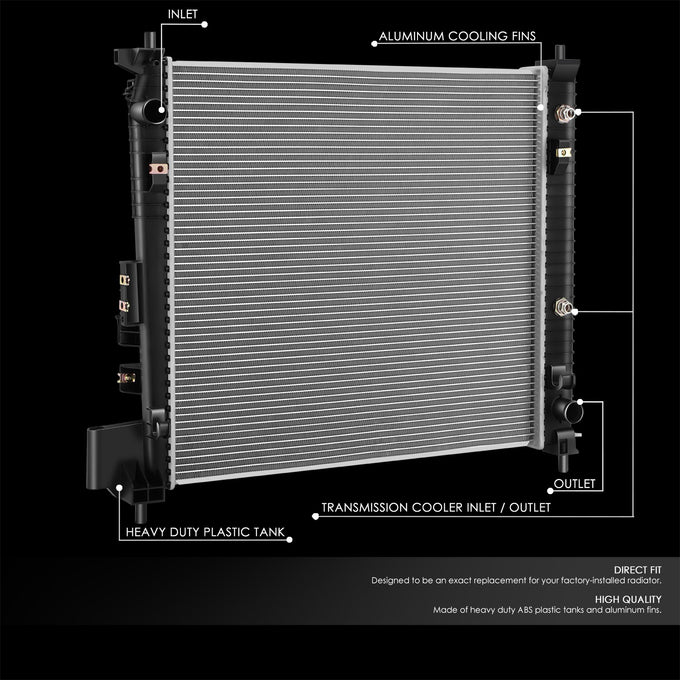 13613 Replacement Radiator<br>19-21 Chevy Blazer, 17-21 GMC Acadia