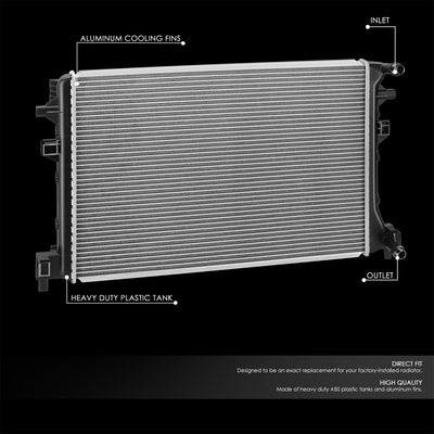 13617 Replacement Radiator<br>19-20 Volkswagen Jetta