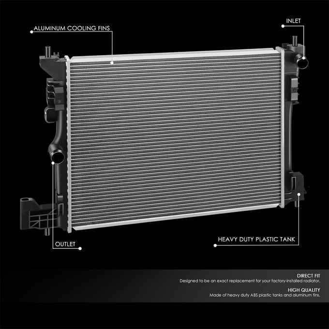 13623 Replacement Radiator<br>16-20 Cadillac Ct6