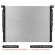 13634 Replacement Radiator<br>16-19 BMW 740i, 17-19 BMW 540i, 17-19 BMW 530i, xDrive