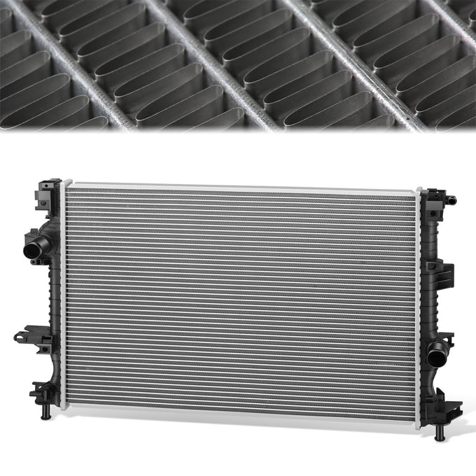 Factory Style Aluminum Core Radiator <BR>17-20 Ford Fusion, Lincoln MKZ