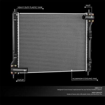 13661 Replacement Radiator<br>15-17 Nissan Juke, 17-19 Sentra