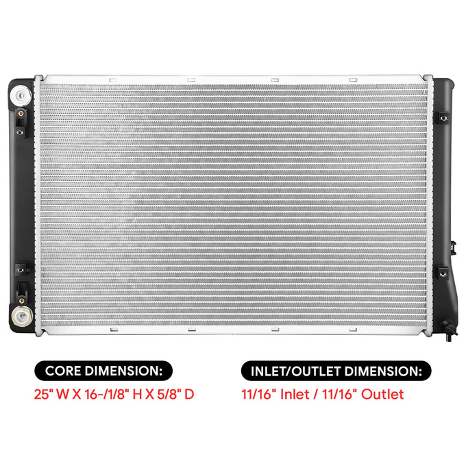 13677 Replacement Radiator<br>17-22 Kia Niro, 17-22 Hyundai Ioniq