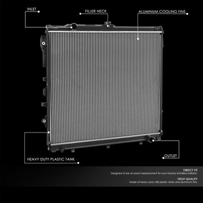 13681 Replacement Radiator<br>14-21 Toyota Tundra