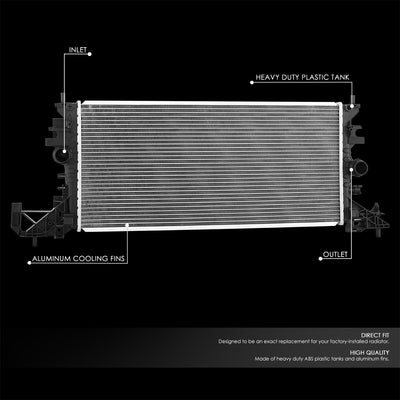 13684 Replacement Radiator<br>16-19 Chevy Cruze