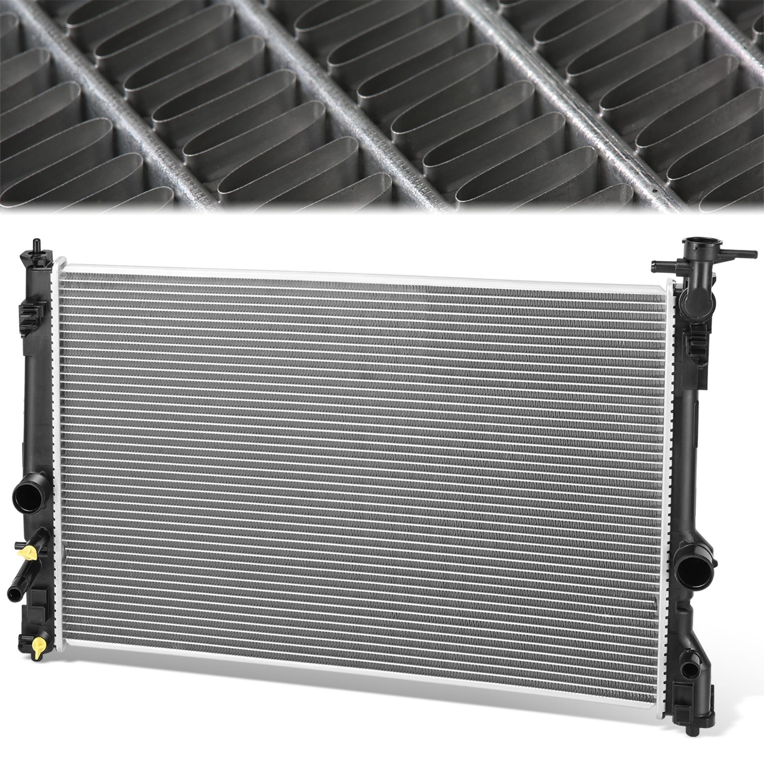 13695 Factory Replacement Radiator <BR>19-24 Lexus ES300h, 18-24 Toyota Camry, 22-24 RAV4