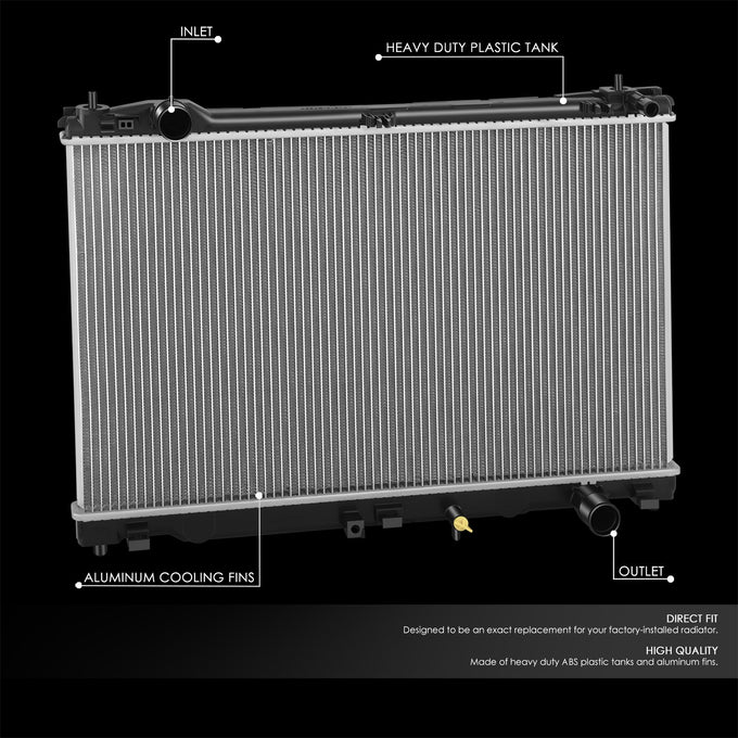 13701 Replacement Radiator<br>18-24 Lexus RC300 RC350, 16-19 GS350