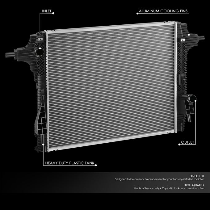 13717 Replacement Radiator<br>17-22 Ford F-250 F-350 Super Duty 6.2L