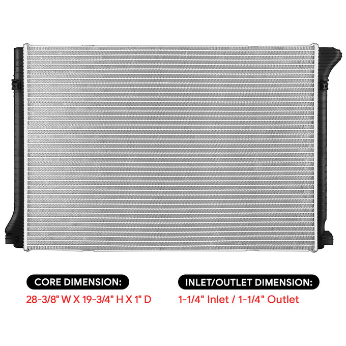 13756 Replacement Radiator<br>18-23 Volkswagen Atlas, 20-23 Atlas Cross Sport