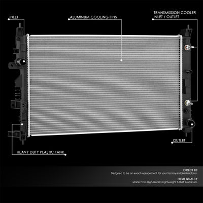 13774 Replacement Radiator<br>19-23 Infiniti QX50, 22-25 QX55