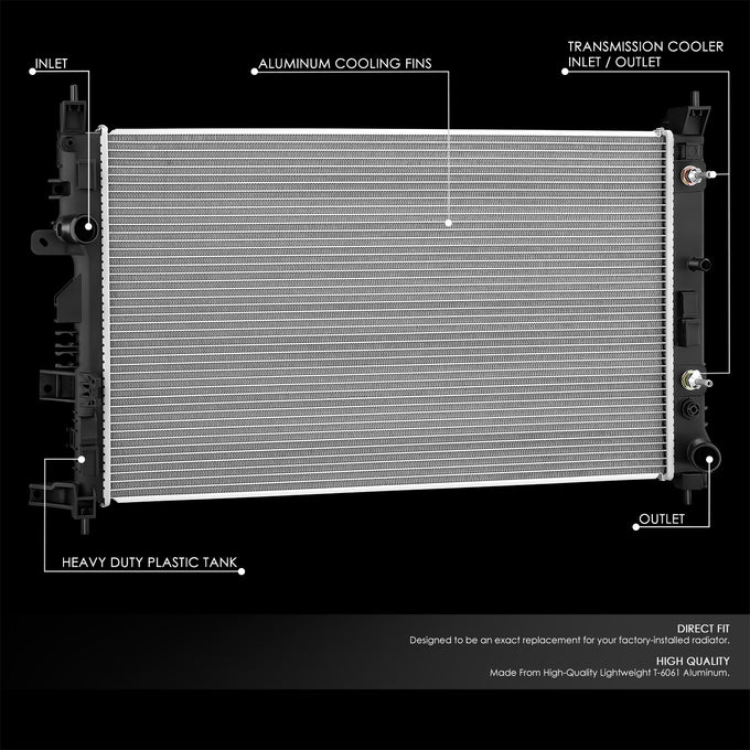 13774 Replacement Radiator<br>19-23 Infiniti QX50, 22-25 QX55