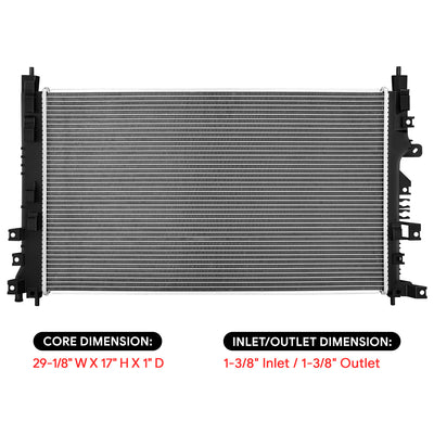 13774 Replacement Radiator<br>19-23 Infiniti QX50, 22-25 QX55