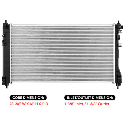 13778 Replacement Radiator<br>19-24 Nissan Altima