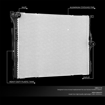 13782 Replacement Radiator<br>17-21 BMW 230I, 16-18 330E, 17-18 BMW 330I, 17-20 430I