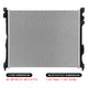 13803 Replacement Radiator<br>20-26 Mercedes-Benz GLE450 GLS450 G550 GLE350 GLE450e