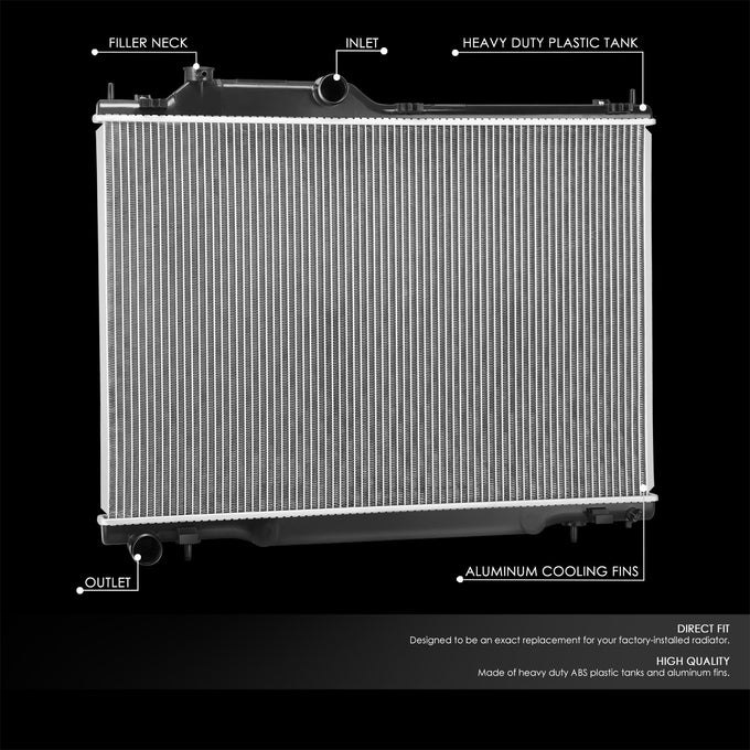 13824 Replacement  Radiator <BR>19-24 Subaru Ascent