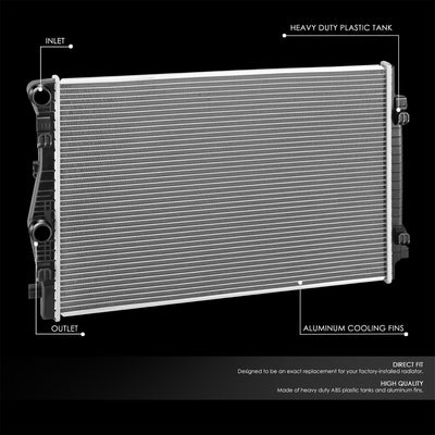13827 Replacement Radiator<br>15-16 Audi A3, 19-21 Volkswagen Jetta