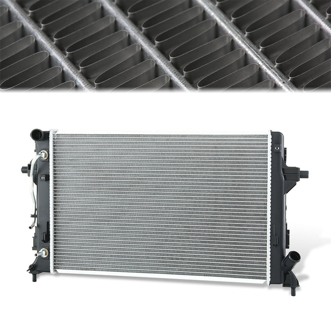 Factory Style Aluminum Core Radiator <BR>21-24 Kia Seltos, 20-24 Soul