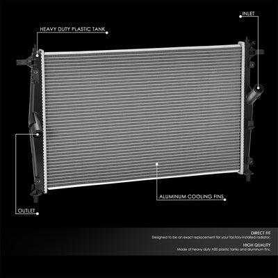 13868 Replacement Radiator <br> 19-23 Mazda 3