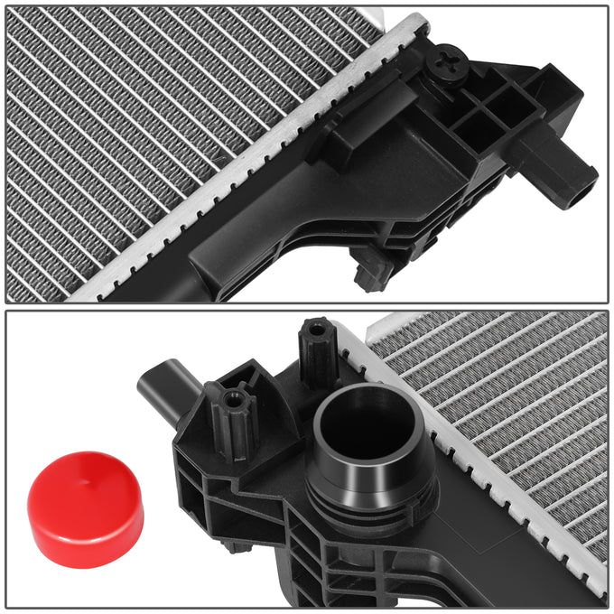 13904 Replacement Radiator <br> 19-23 Fiat 500X, Jeep Renegade