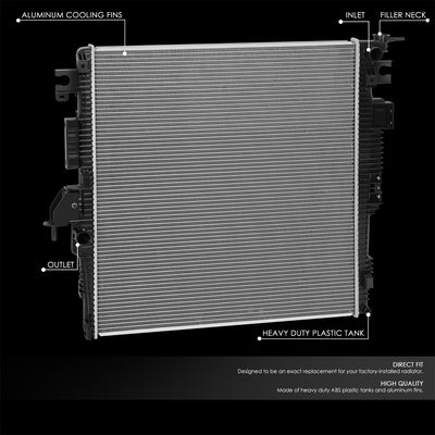 13906 Replacement Radiator <br> 21-24 Nissan Frontier 3.8L V6