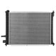 2140 Replacement Radiator <br> 98-02 Ford Escort 2.0L Dohc Coupe