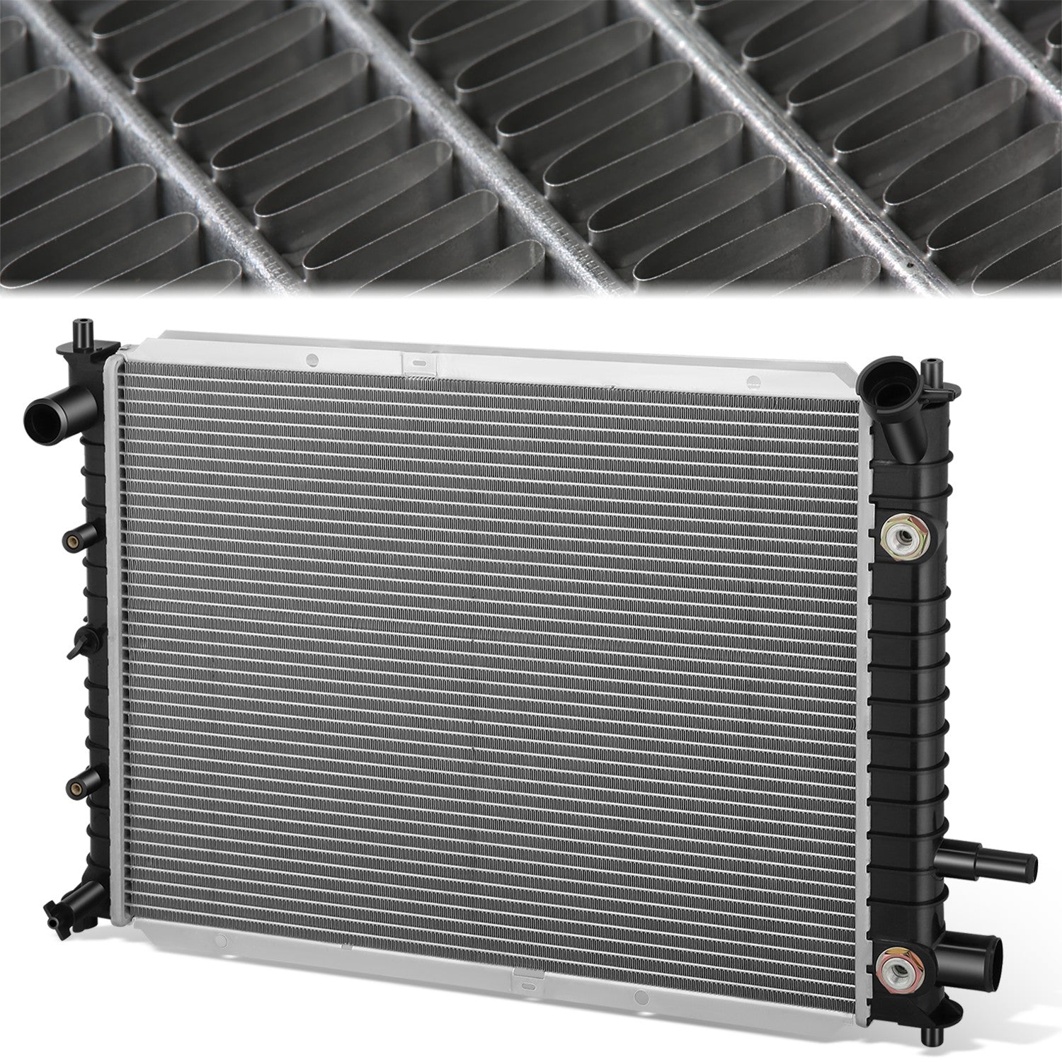 2140 Replacement Radiator <br> 98-02 Ford Escort 2.0L Dohc Coupe