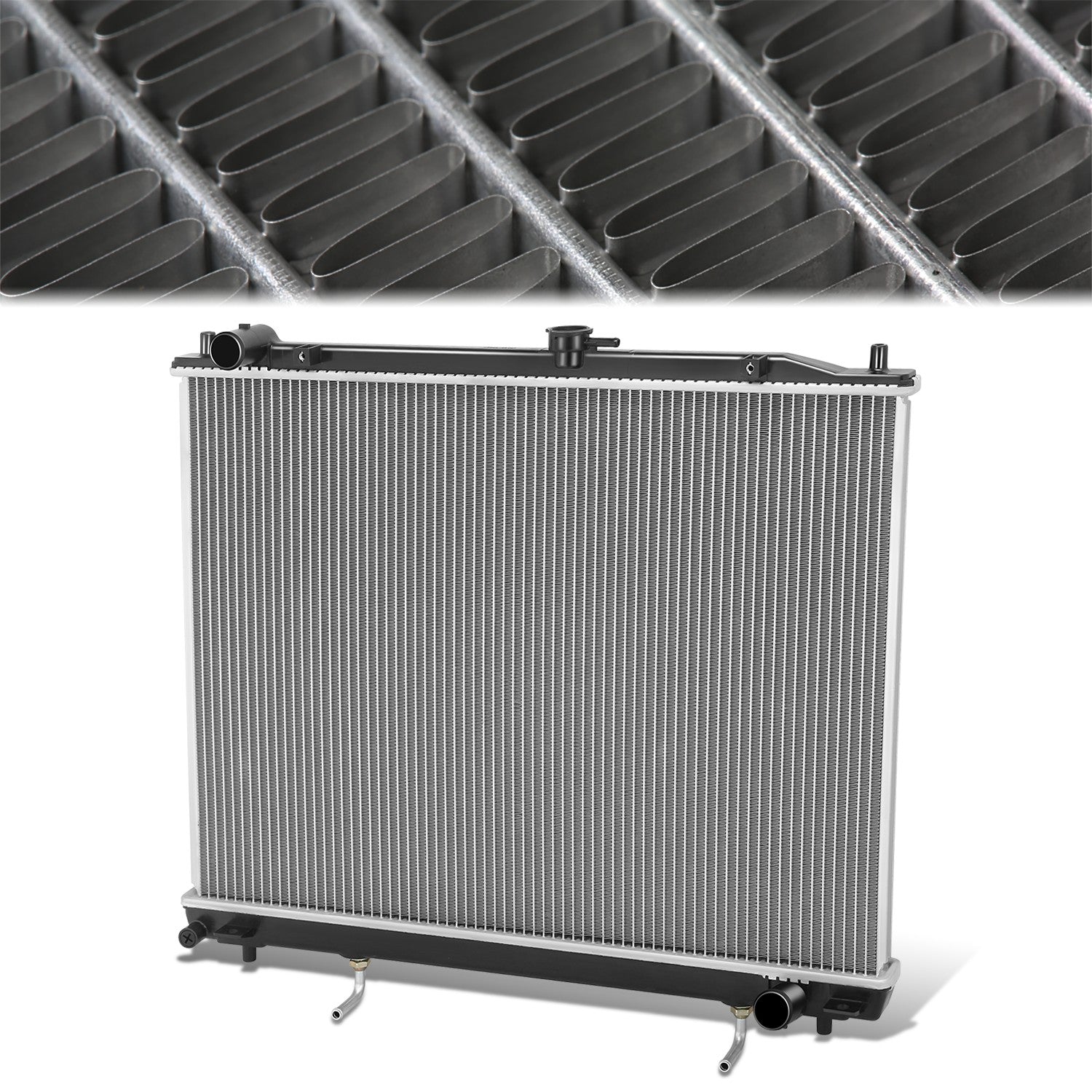 2468 Replacement Radiator <br> 01-02 Mitsubishi Montero