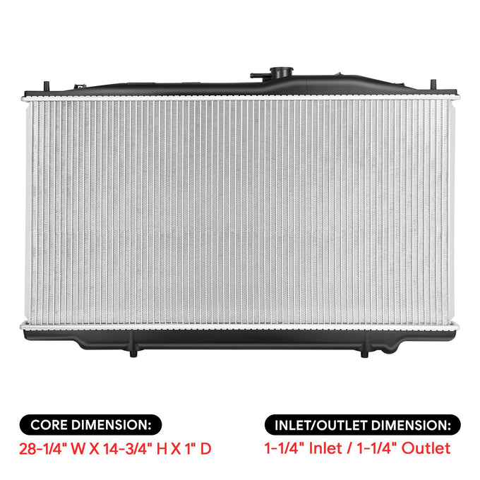 2571 Replacement Radiator<br>05-07 Honda Accord V6 Hybrid