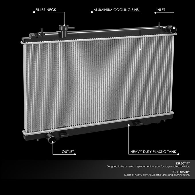 2577 Replacement Radiator <br> 03-06 Nissan 350Z