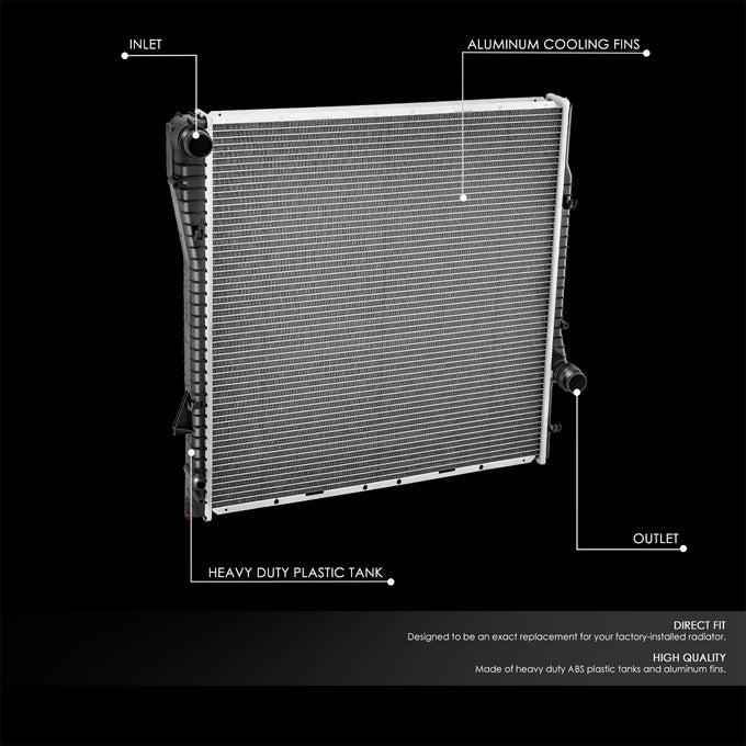2593 Replacement Radiator <br> 00-06 BMW X5