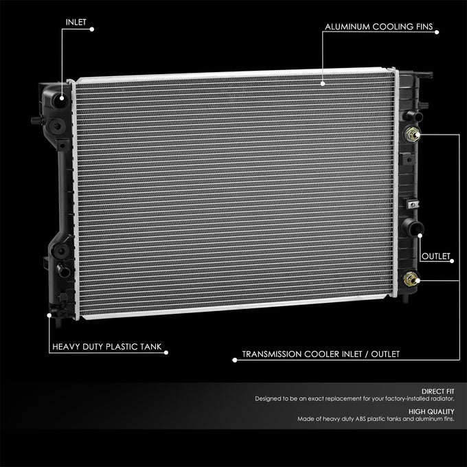 2595 Replacement Radiator <br> 00-01 Cadillac Catera