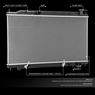 2693 Replacement Radiator <BR>04-06 Nissan Maxima