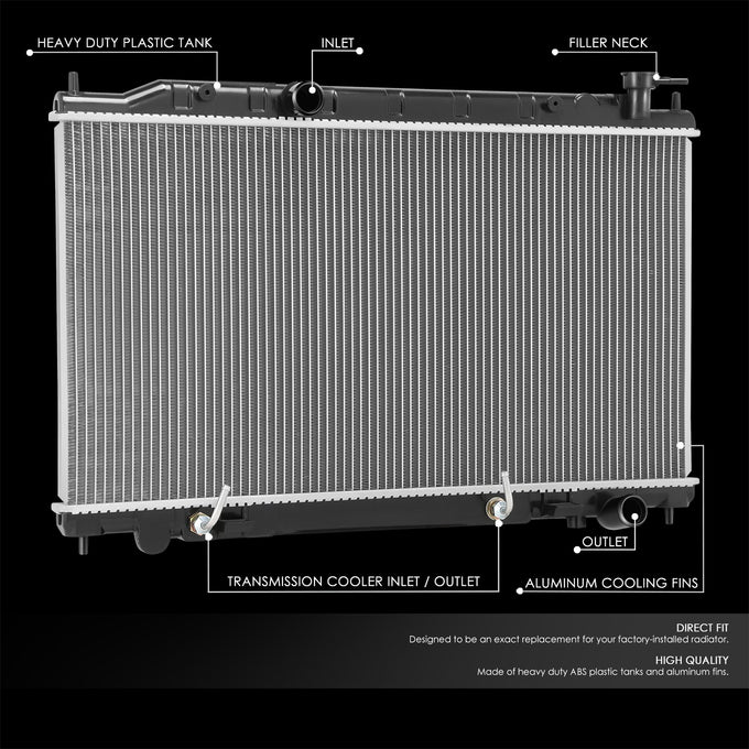 2693 Replacement Radiator <BR>04-06 Nissan Maxima