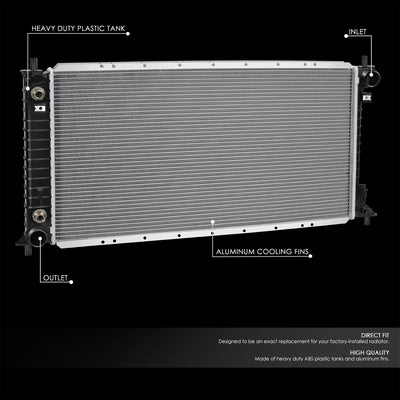 2719 Replacement Radiator <br>04-08 Ford F-150, 06-08 Lincoln Navigator