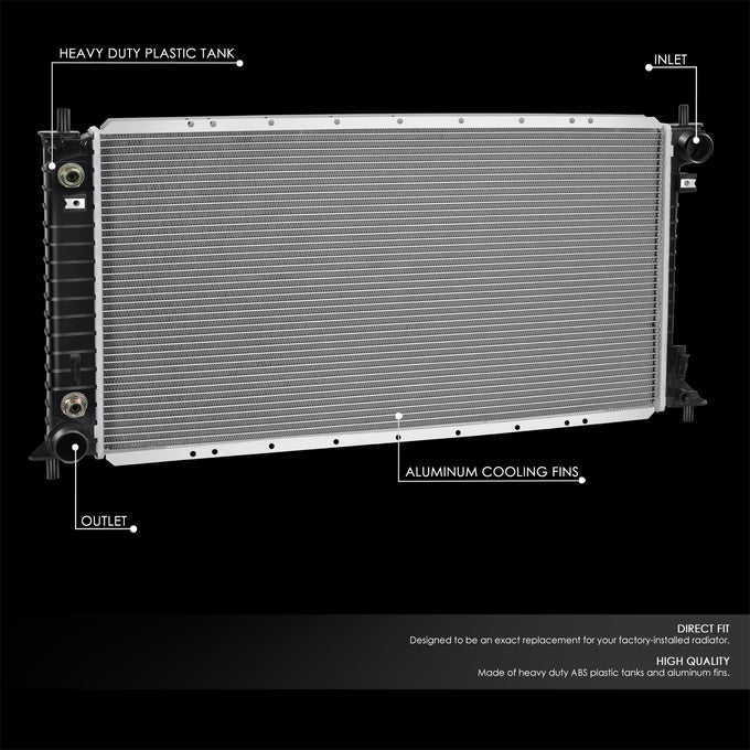 2719 Replacement Radiator <br>04-08 Ford F-150, 06-08 Lincoln Navigator