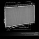 Factory Style Aluminum Core Radiator <BR>03-06 Hyundai Santa Fe 3.5L