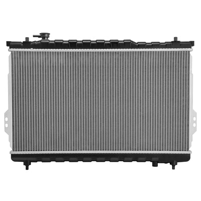Factory Style Aluminum Core Radiator <BR>03-06 Hyundai Santa Fe 3.5L