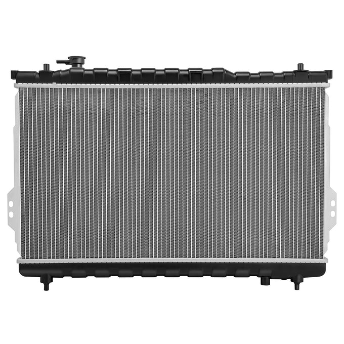 Factory Style Aluminum Core Radiator <BR>03-06 Hyundai Santa Fe 3.5L