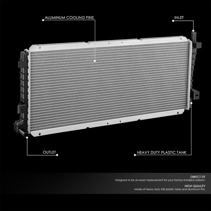 2763 Replacement Radiator <br> 05-09 Ford Escape, Mercury Mariner